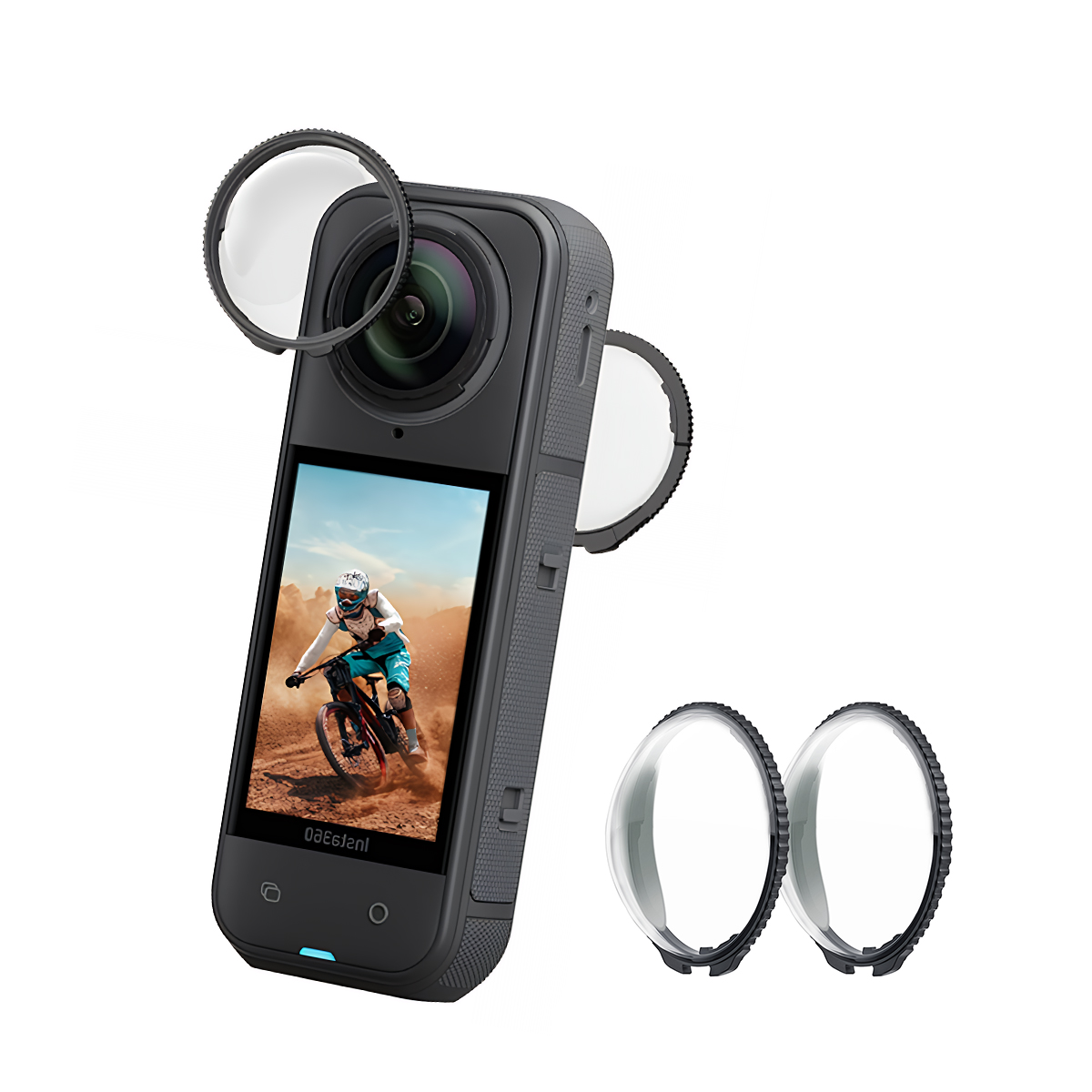 Insta360 Camera X4 - Filtro UV de doble lente para