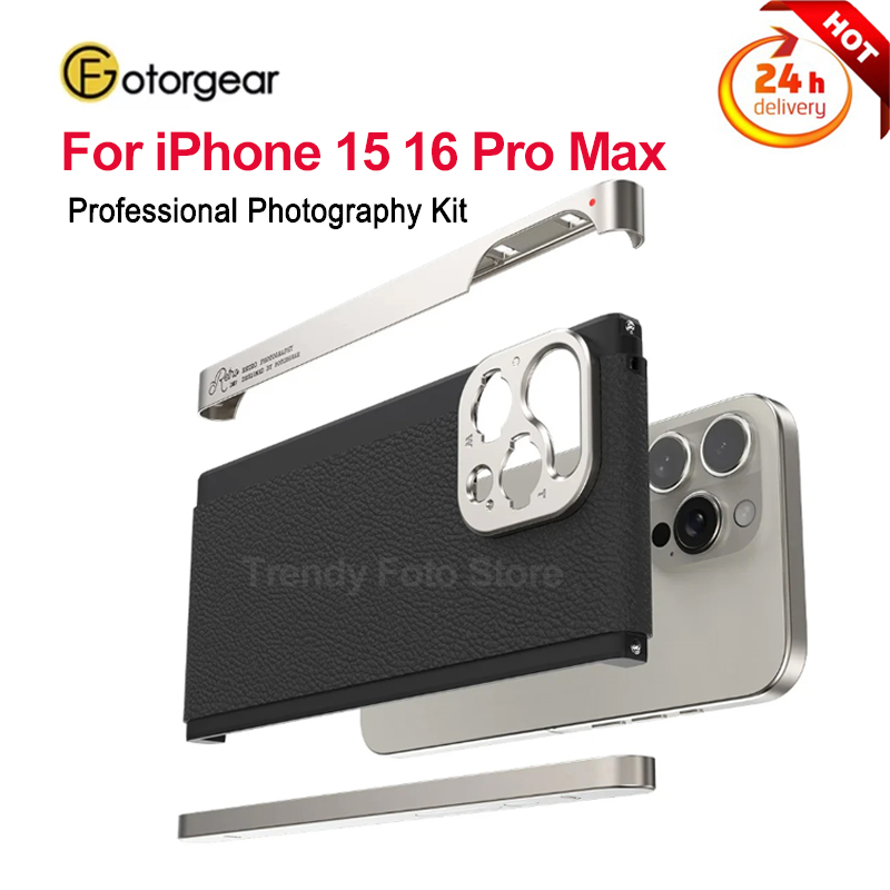 Photography With Iphone 15 - Kit de fotografía profesional Fotorgear con