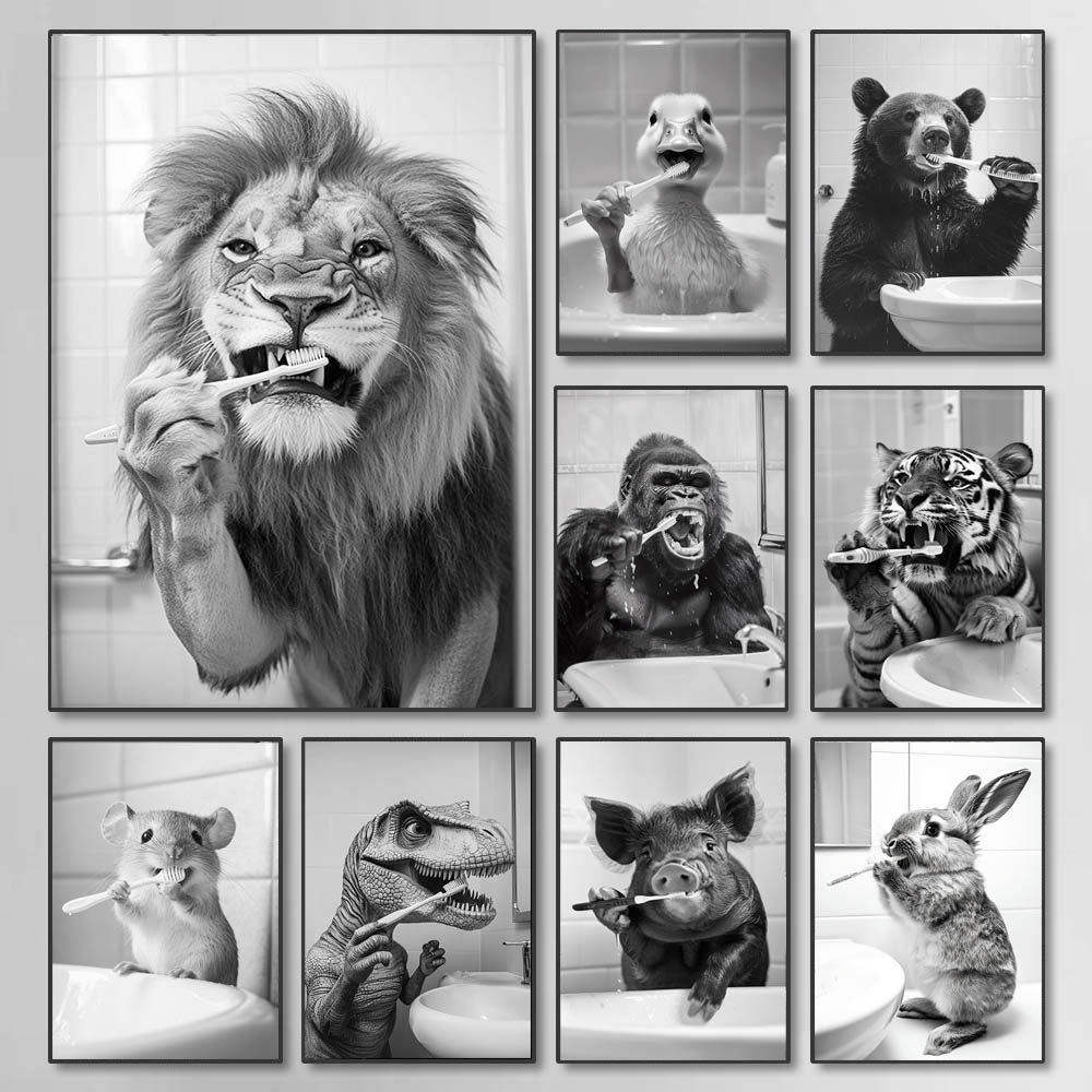 Photography Types - Póster divertido en blanco y negro