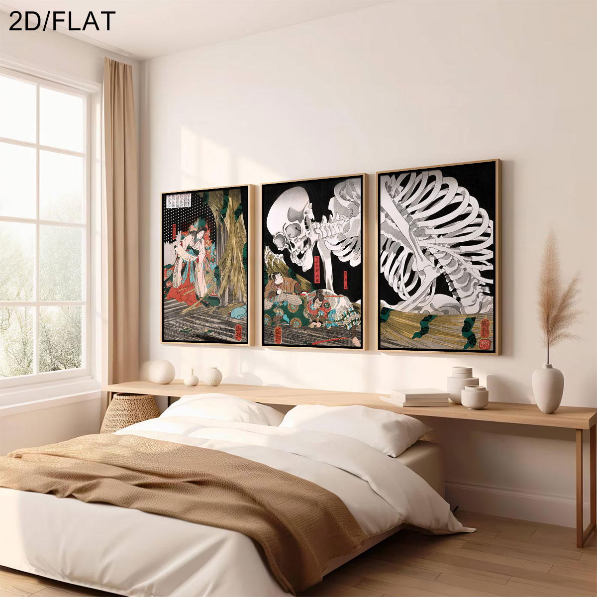3 piezas de arte de pared en l - Photography Types reseña y precio