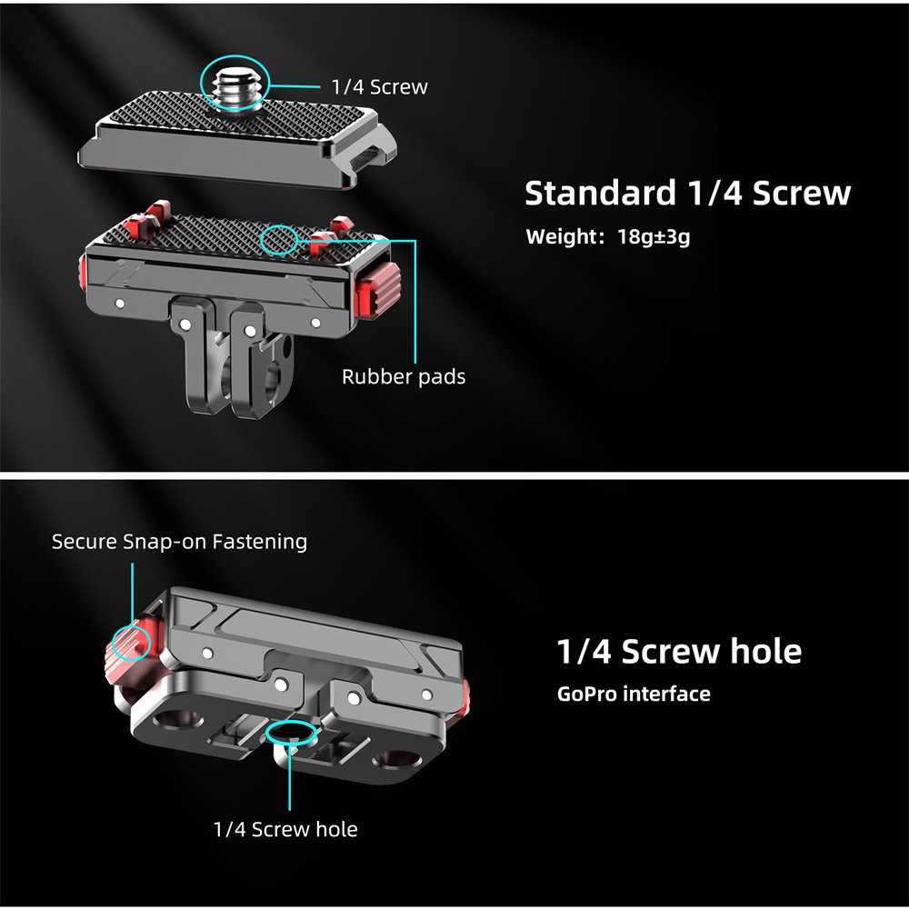 Nuevo Adaptador Magnético de L - Camera Cage Baseplate reseña y precio