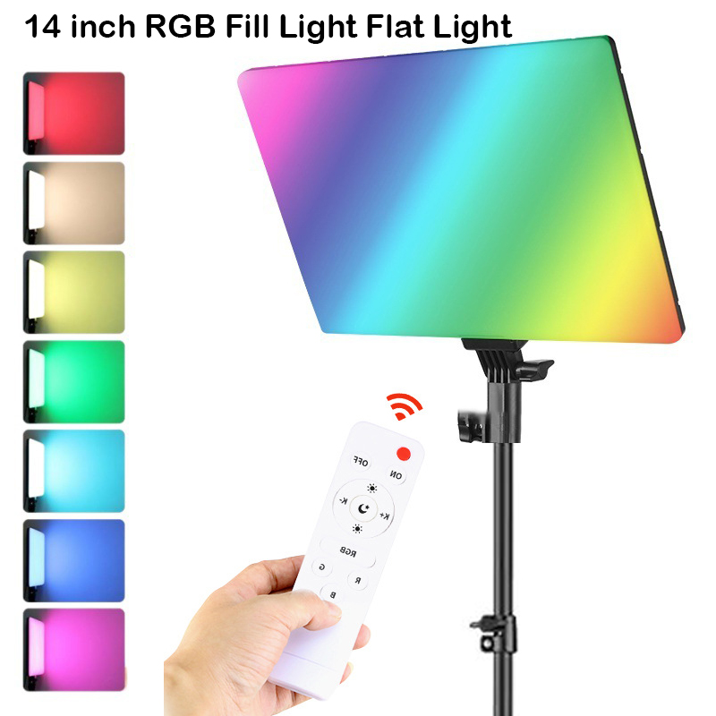 Luz LED de vídeo RGB de 14 pul - Pixel Art Led Panel reseña y precio