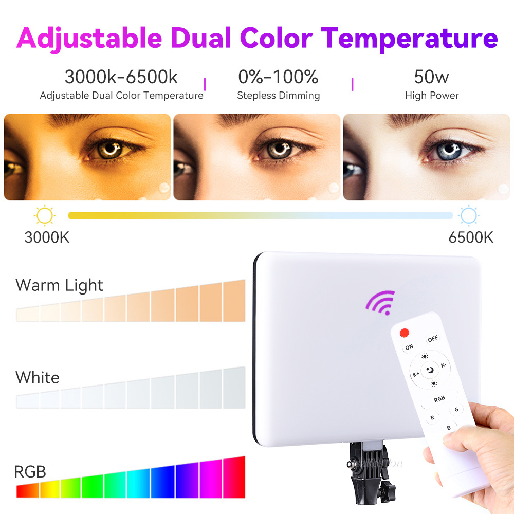 Luz LED de vídeo RGB de 14 pul - Pixel Art Led Panel reseña y precio