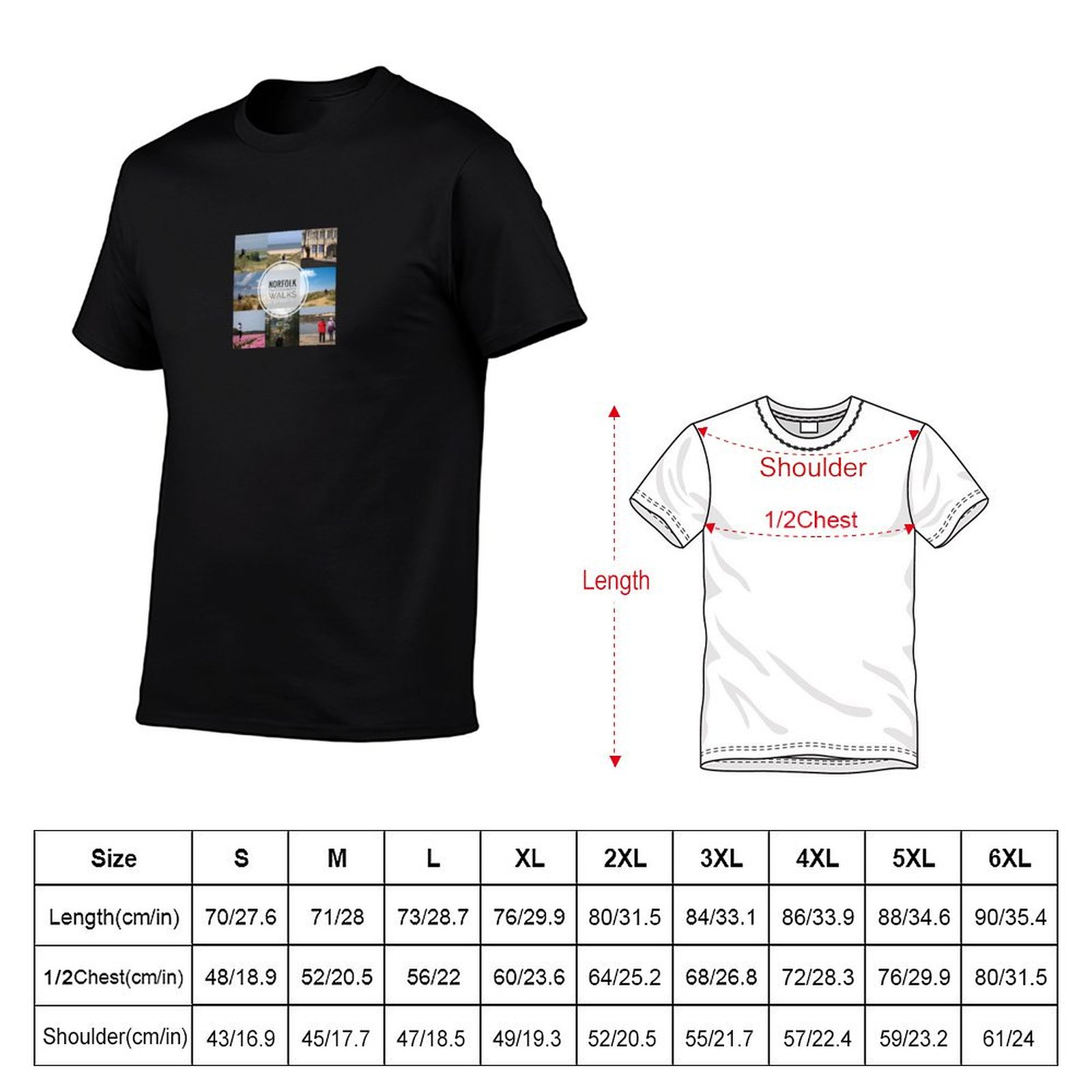 Camiseta Norfolk Photography W - Photography Graphic Design reseña y precio