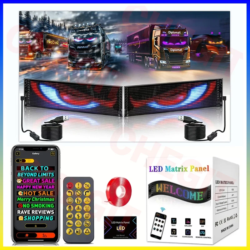 Pantalla Led, señal de ojo de  - Pixel Art Led Panel reseña y precio