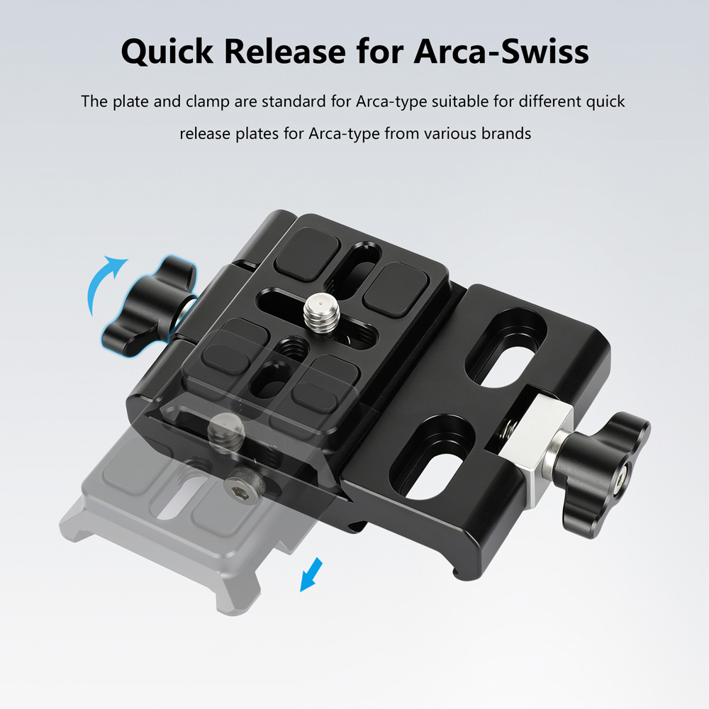 Base de liberación rápida tipo - Camera Cage Baseplate reseña y precio