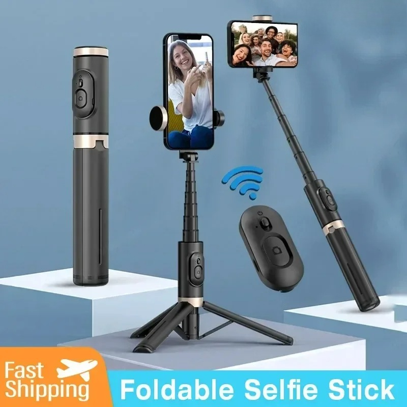 Palo de Selfie plegable con Bl - Photography With Iphone 15 reseña y precio