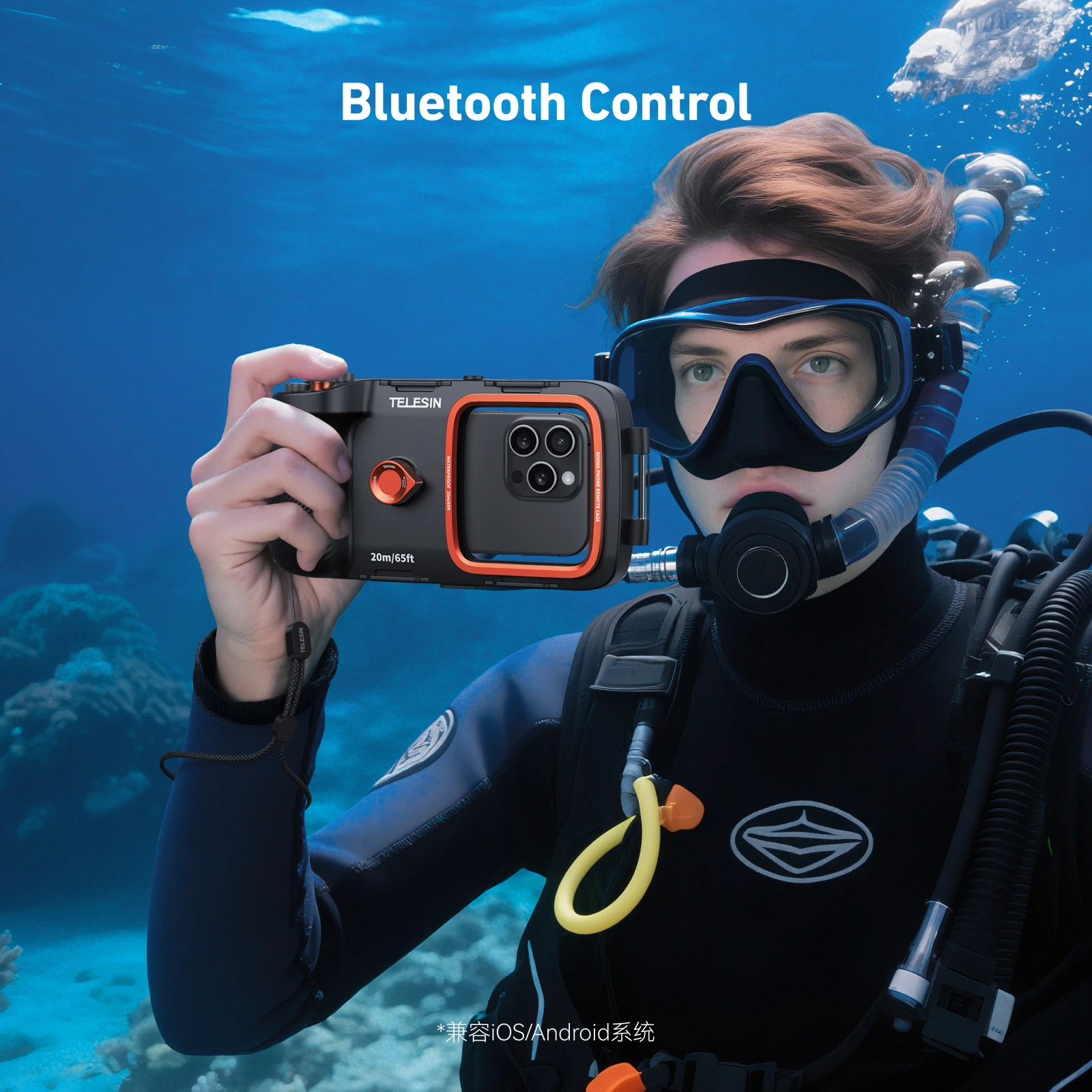 TELESIN 20M/65ft Universal buc - Photography With Iphone 15 reseña y precio