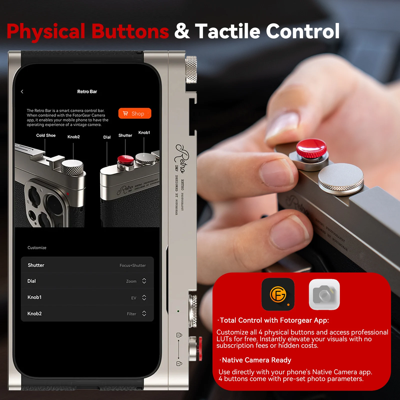 Kit de Fotografía Retro Fotorg - Photography With Iphone 15 reseña y precio
