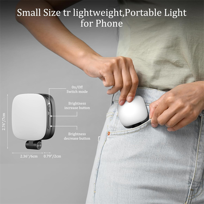 Luz magnética plegable para Se - Photography With Iphone 15 reseña y precio